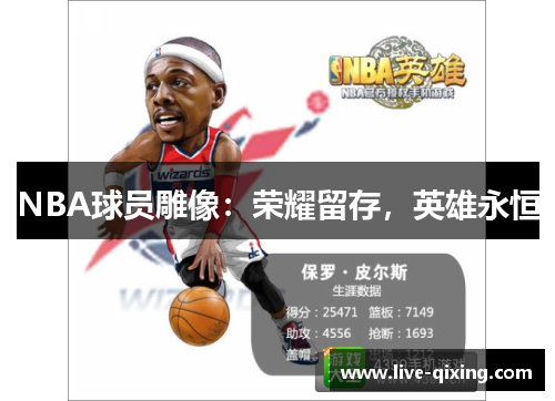 NBA球员雕像：荣耀留存，英雄永恒